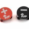 1UP Racing LowPro Bullet Plug Grips (Black/Red) -SAVOX Shop 1up190430