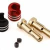 1UP Racing Heatsink Bullet Plug Grips W/4-5mm Bullets (Black/Red) 2 1UP Racing Heatsink Bullet Plug Grips W/4-5mm Bullets (Black/Red) -SAVOX Shop 1up190437