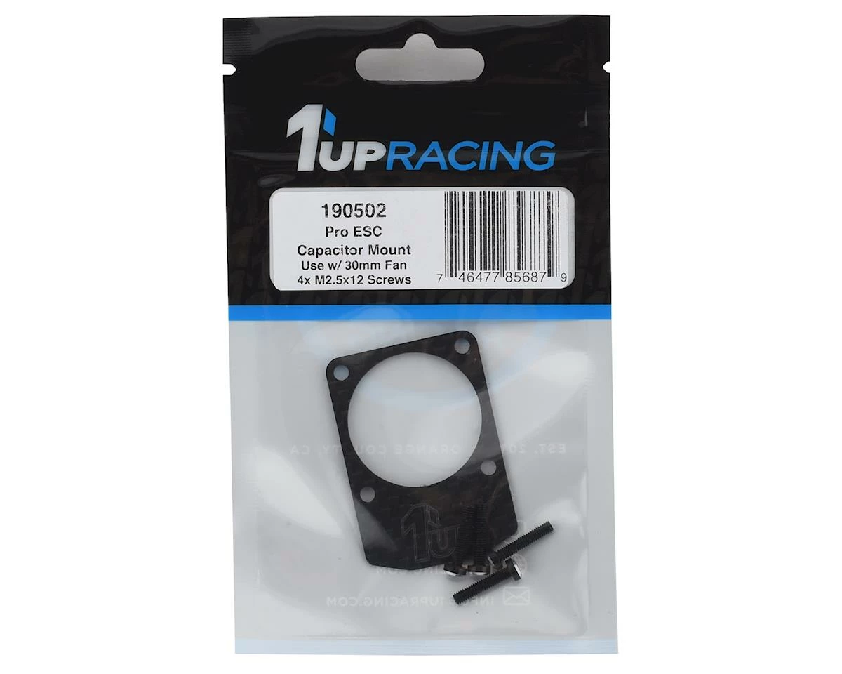 1UP Racing 30mm Pro ESC Capacitor Mount W/Fan Mount 4 1UP Racing 30mm Pro ESC Capacitor Mount W/Fan Mount - Image 2