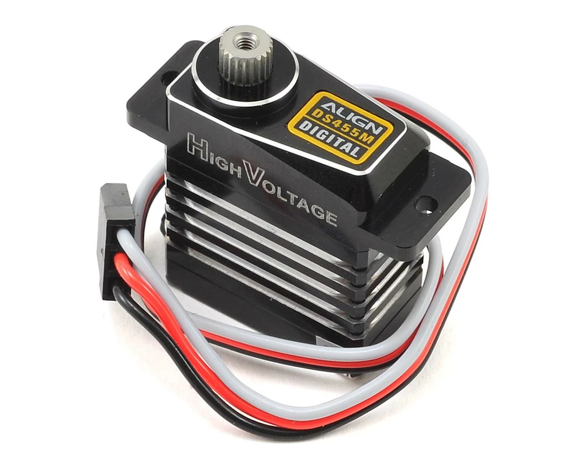 ALIGN DS455M Digital Metal Gear Micro Tail Servo (High Voltage) (Aluminum Case) 3 ALIGN DS455M Digital Metal Gear Micro Tail Servo (High Voltage) (Aluminum Case)
