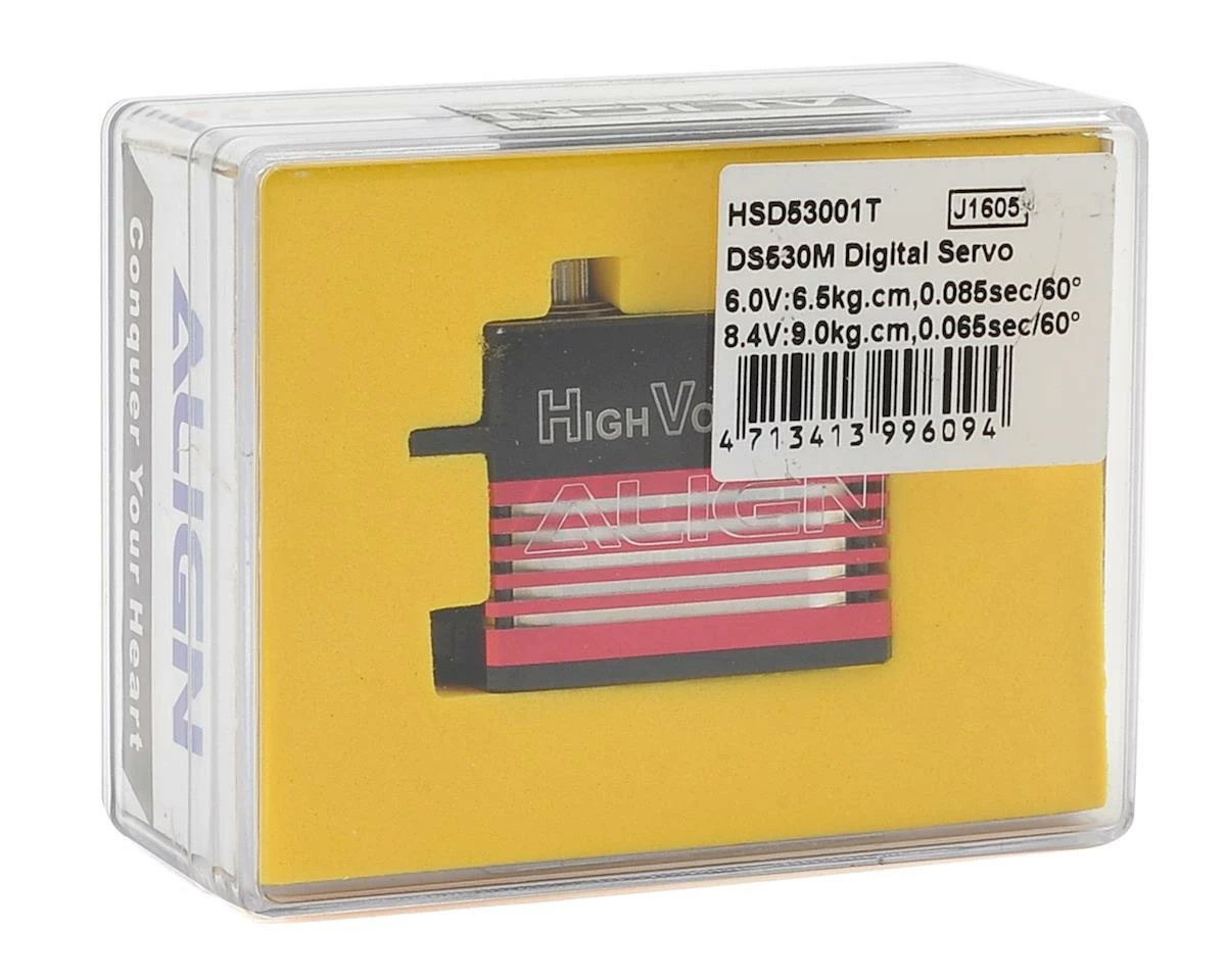 ALIGN DS530M Digital Metal Gear Mini Cyclic Servo (High Voltage) (Aluminum Case) 5 ALIGN DS530M Digital Metal Gear Mini Cyclic Servo (High Voltage) (Aluminum Case) - Image 3