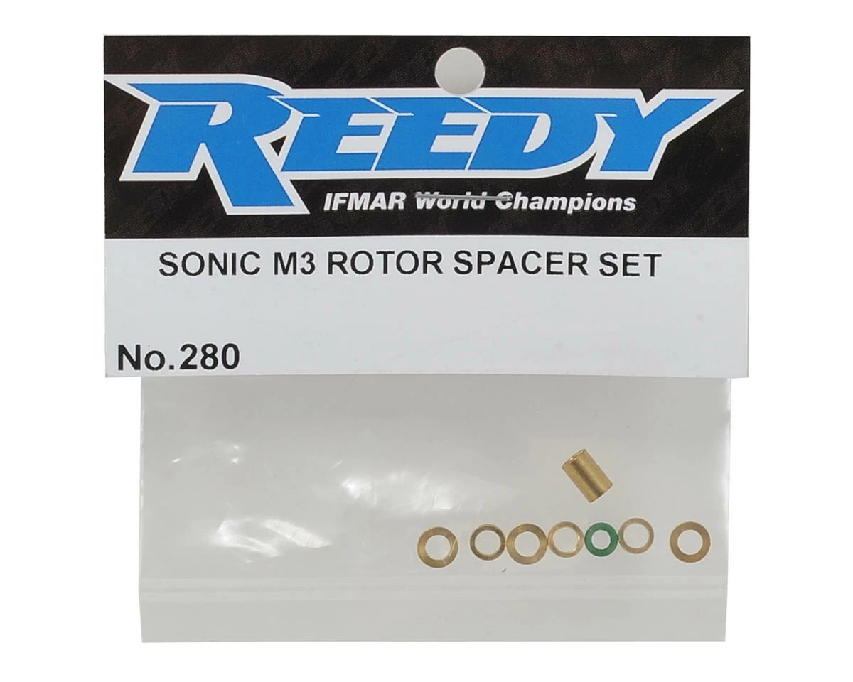 Reedy Sonic 540-M3 Rotor Spacer Set 4 Reedy Sonic 540-M3 Rotor Spacer Set - Image 2
