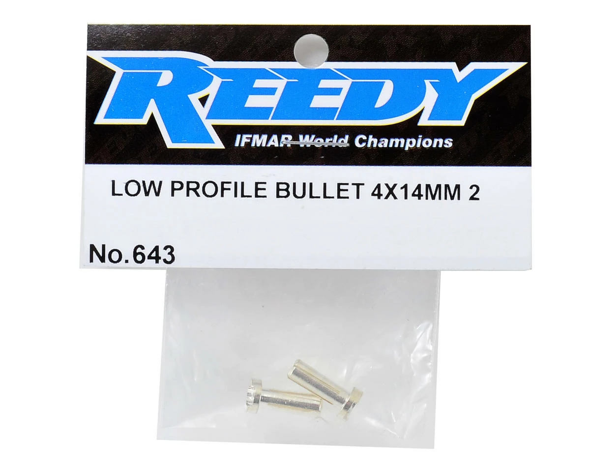 Reedy 4mm Low-Profile Bullet Connector (2) 4 Reedy 4mm Low-Profile Bullet Connector (2) - Image 2