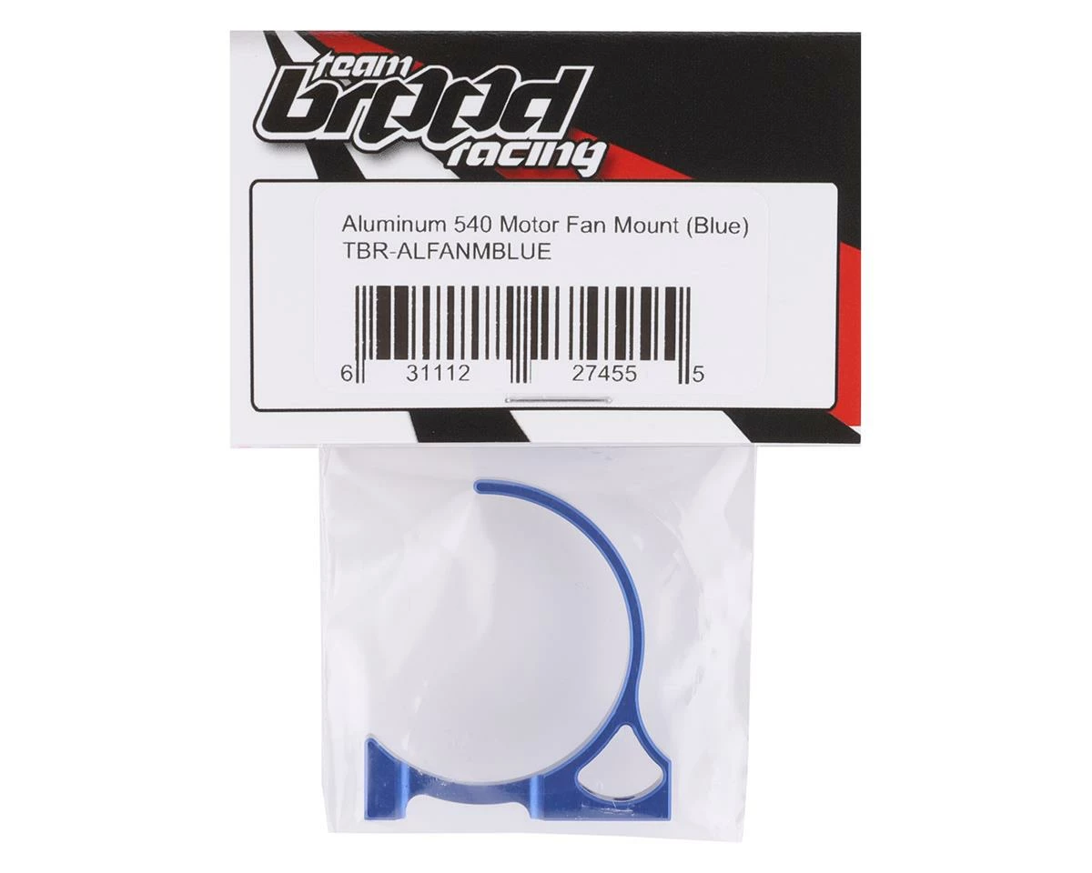 Team Brood Aluminum 540 Motor Fan Mount (Blue) (Fits 25mm, 30mm & 35mm) 4 Team Brood Aluminum 540 Motor Fan Mount (Blue) (Fits 25mm, 30mm & 35mm) - Image 2