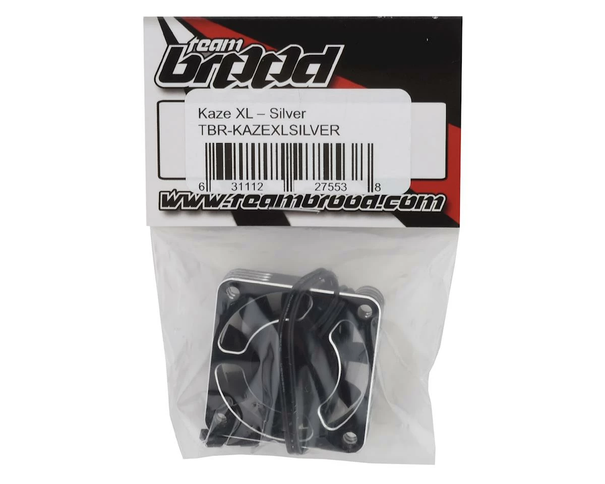 Team Brood Kaze XL Aluminum 40mm HV High Speed Cooling Fan (Silver) 4 Team Brood Kaze XL Aluminum 40mm HV High Speed Cooling Fan (Silver) - Image 2