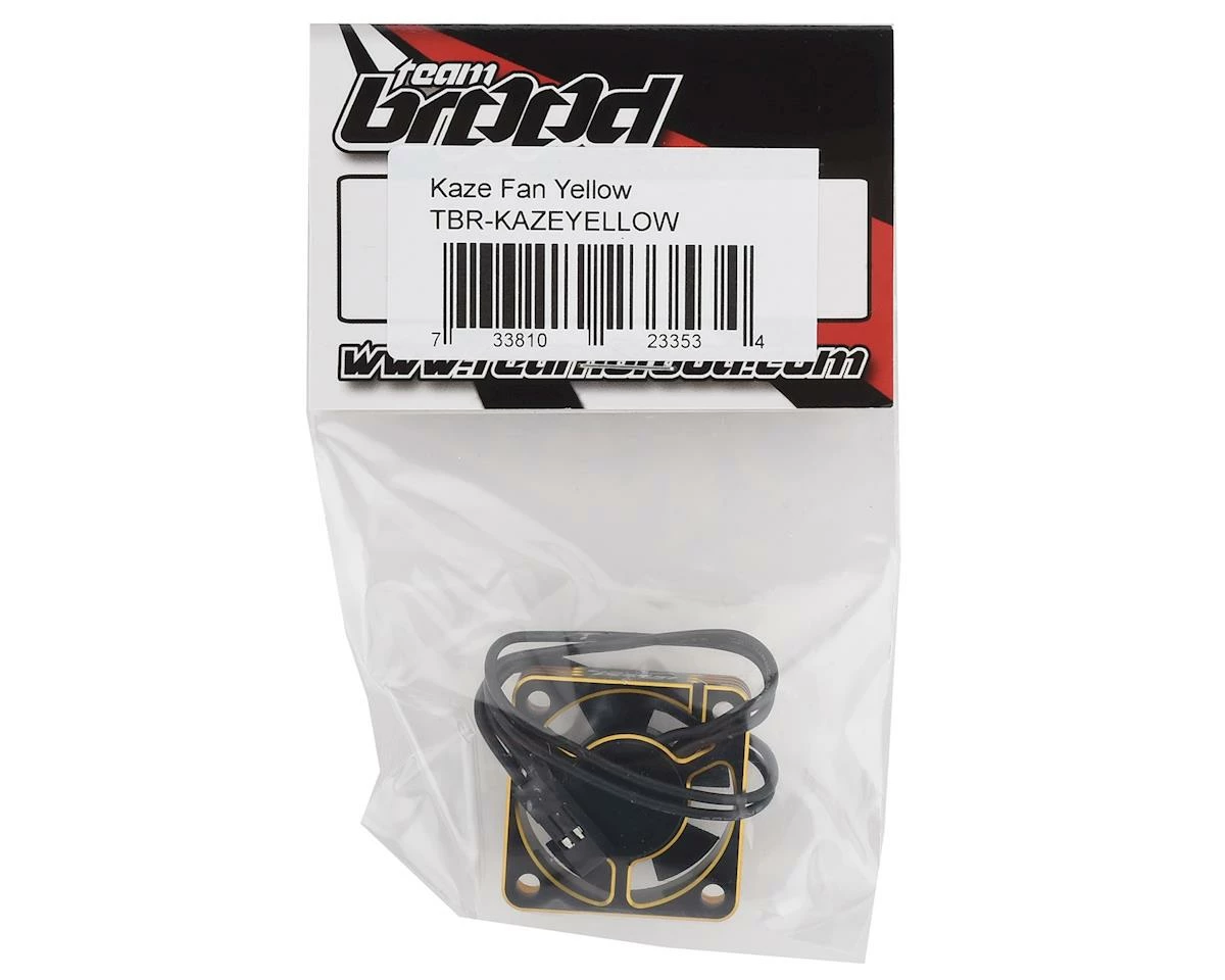 Team Brood Kaze Aluminum HV High Speed Cooling Fan (Yellow) (30x30x10mm) 4 Team Brood Kaze Aluminum HV High Speed Cooling Fan (Yellow) (30x30x10mm) - Image 2