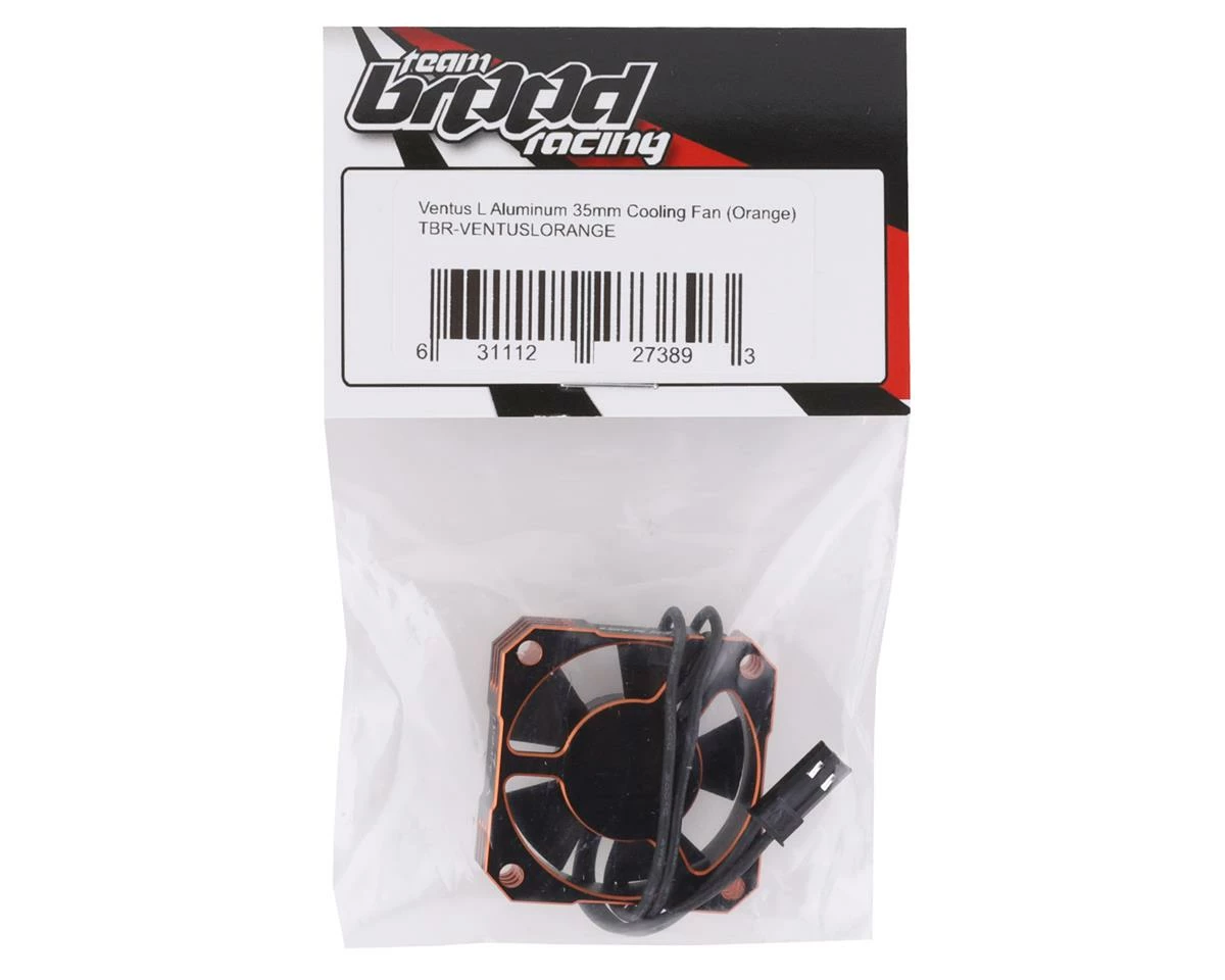 Team Brood Ventus L Aluminum 35mm Cooling Fan (Orange) 4 Team Brood Ventus L Aluminum 35mm Cooling Fan (Orange) - Image 2