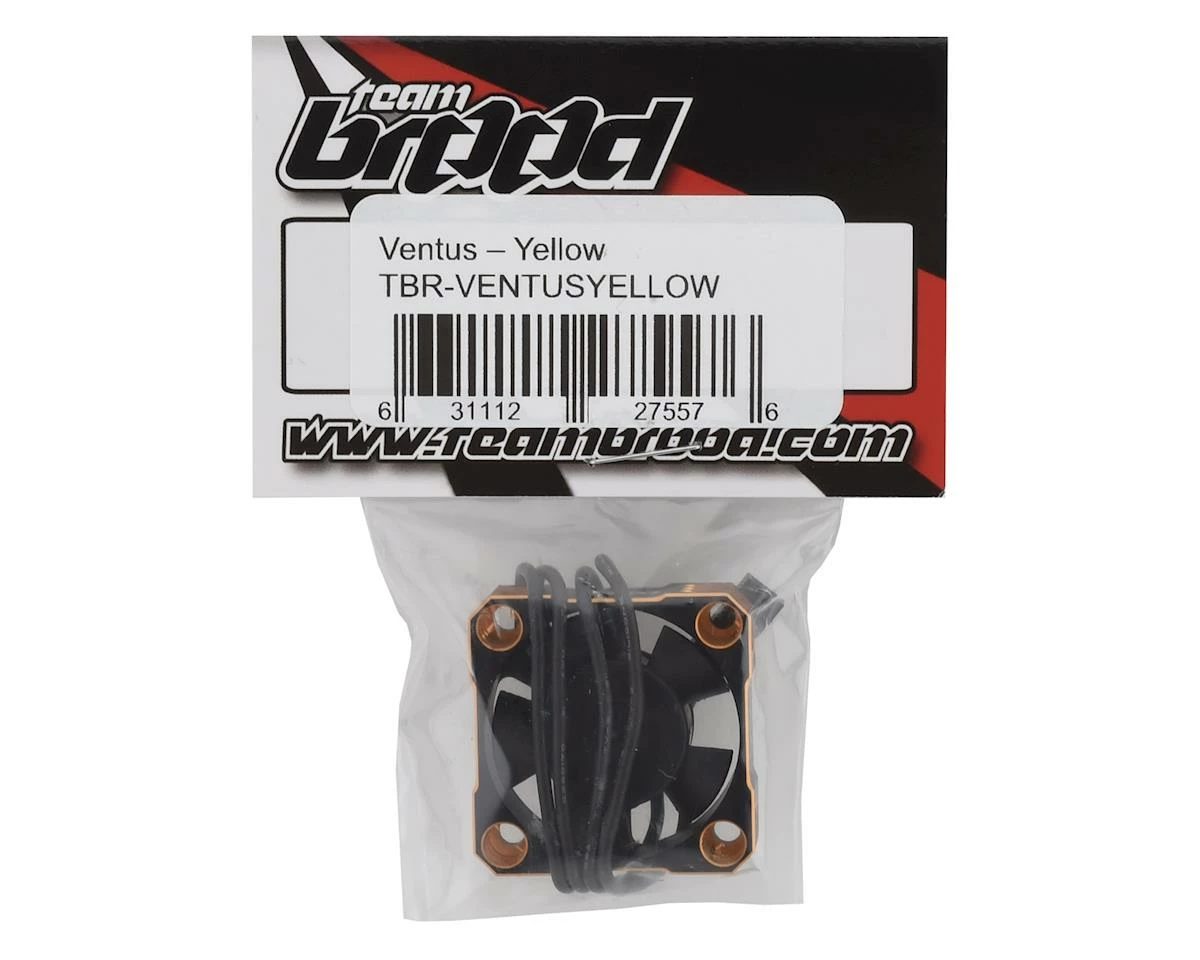 Team Brood Ventus Aluminum HV High Speed Cooling Fan (Yellow) (30x30x10mm) 4 Team Brood Ventus Aluminum HV High Speed Cooling Fan (Yellow) (30x30x10mm) - Image 2