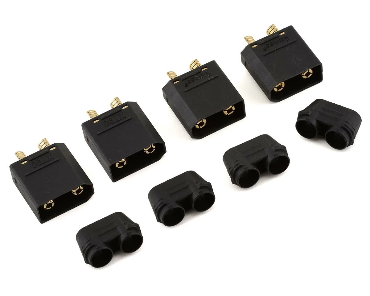 DragRace Concepts XT90 Female Connectors (Black) (4) 3 DragRace Concepts XT90 Female Connectors (Black) (4)