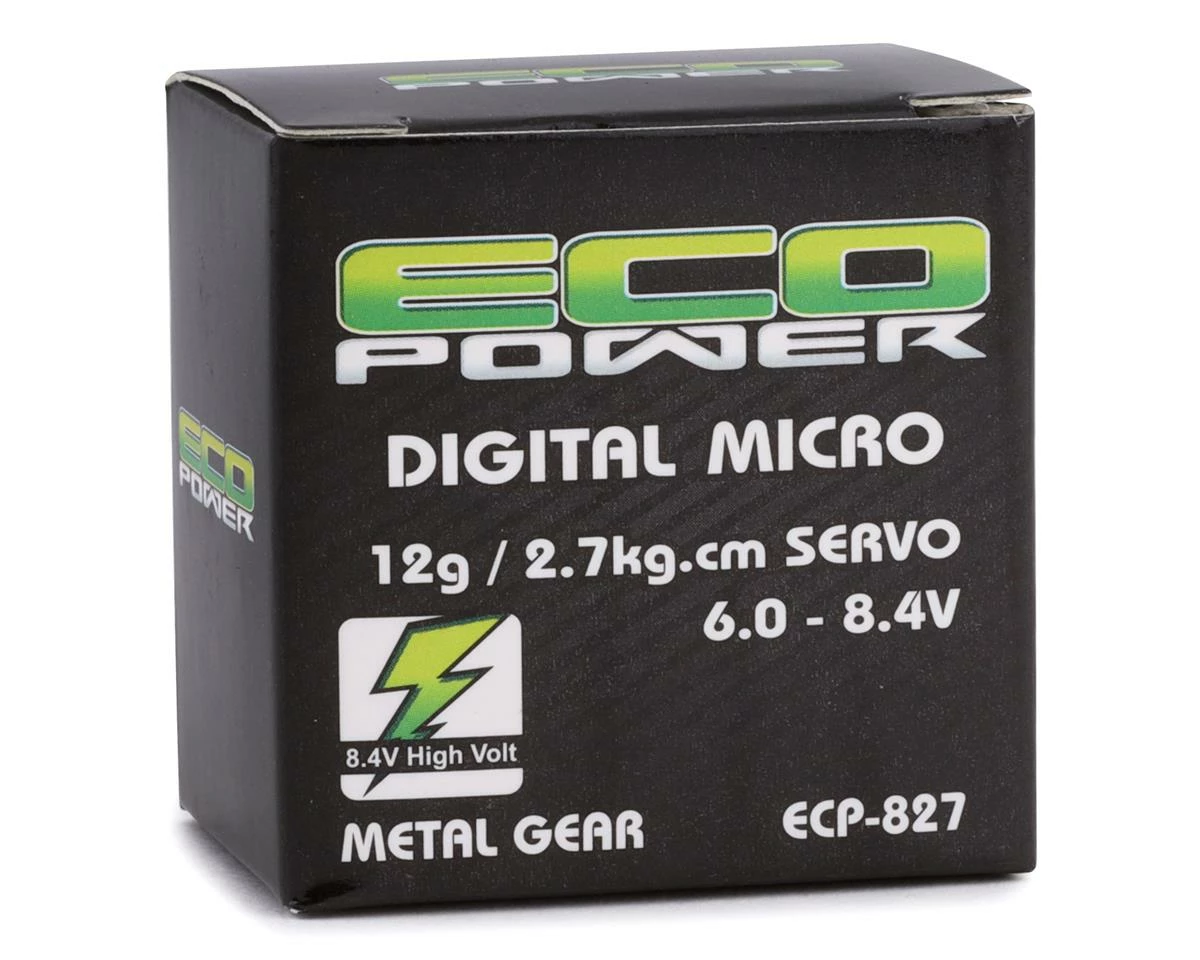 EcoPower 827 12g Digital Metal Gear Micro Servo (High Voltage) 6 EcoPower 827 12g Digital Metal Gear Micro Servo (High Voltage) - Image 4