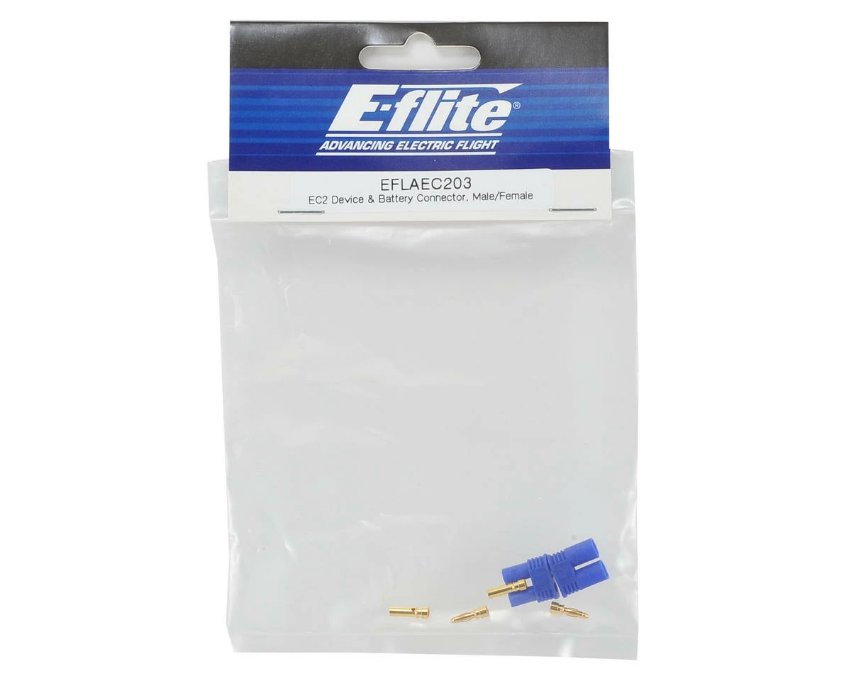 E-Flite EC2 Male/Female Connector Set 4 E-Flite EC2 Male/Female Connector Set - Image 2