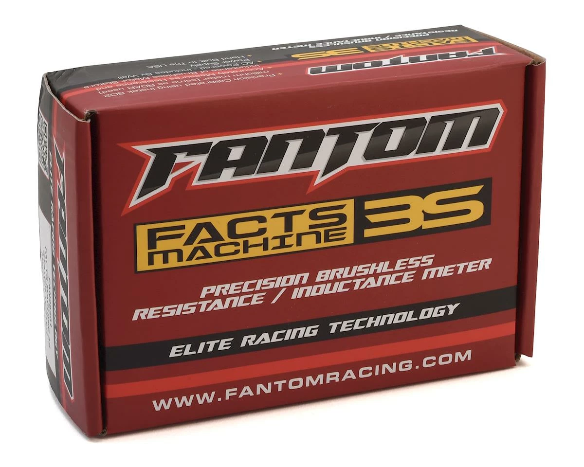 Fantom Facts Machine 3S Brushless Stator Resistance & Inductance Meter 4 Fantom Facts Machine 3S Brushless Stator Resistance & Inductance Meter - Image 3