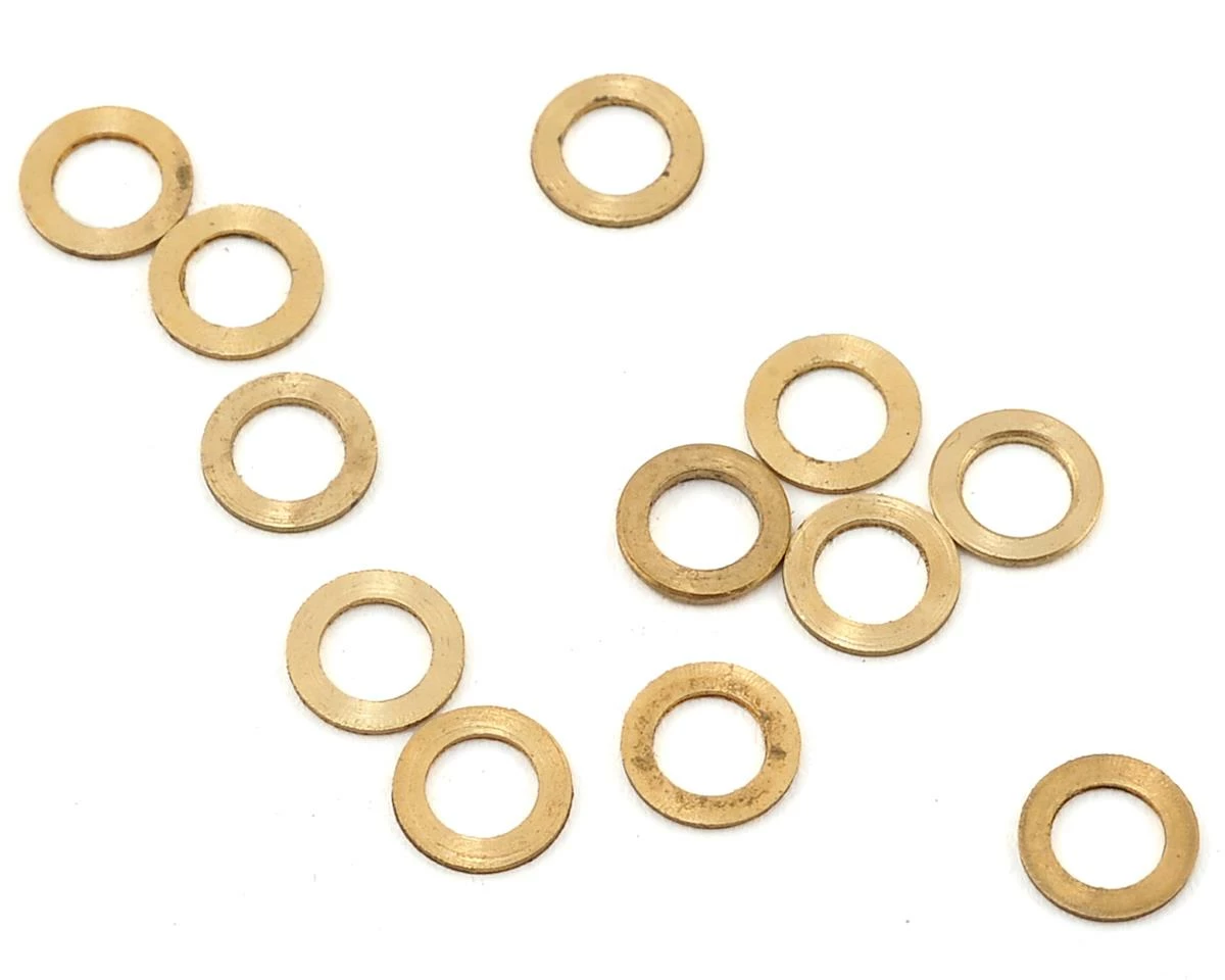 Fantom .012 Brass Motor Spacers (12) 3 Fantom .012 Brass Motor Spacers (12)