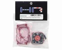 Hot Racing Clip-On Two-Piece Motor Heat Sink W/Fan (Red) -SAVOX Shop hramh550te02 2