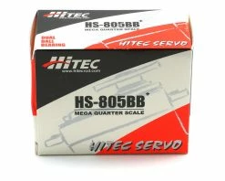 Hitec HS-805BB Mega 1/4 Scale Ball Bearing Servo -SAVOX Shop hrc31805s 2