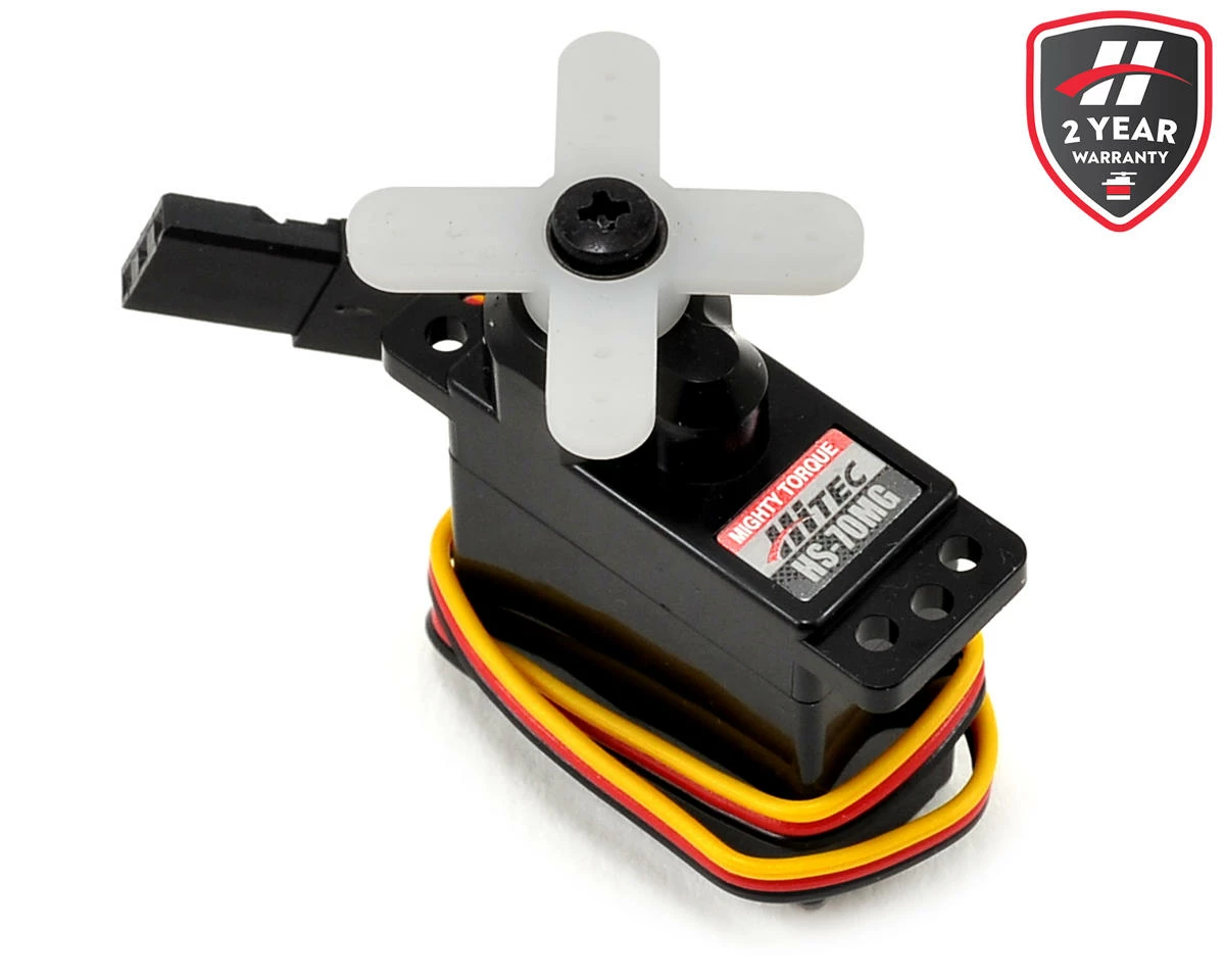 Hitec HS-70MG Analog Ultra Torque Metal Gear Feather Servo 3 Hitec HS-70MG Analog Ultra Torque Metal Gear Feather Servo