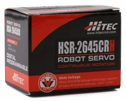 Hitec HSR-2645CR Wide Volt Digital Continuous Rotation 7 Hitec HSR-2645CR Wide Volt Digital Continuous Rotation -SAVOX Shop hrc32645h 2