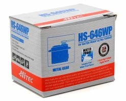 Hitec HS-646WP Standard Metal Gear Ultra Torque Analog Servo (High Voltage) 7 Hitec HS-646WP Standard Metal Gear Ultra Torque Analog Servo (High Voltage) -SAVOX Shop hrc32646w 2