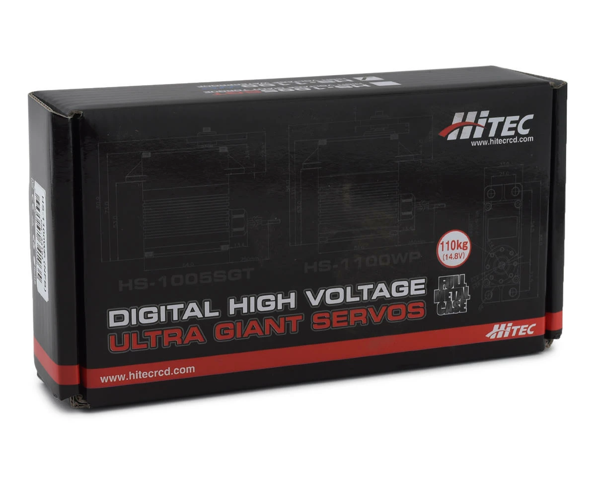 Hitec HS-1100WP Waterproof Ultra-Heavy Duty Full Metal Giant Scale Servo 5 Hitec HS-1100WP Waterproof Ultra-Heavy Duty Full Metal Giant Scale Servo - Image 3