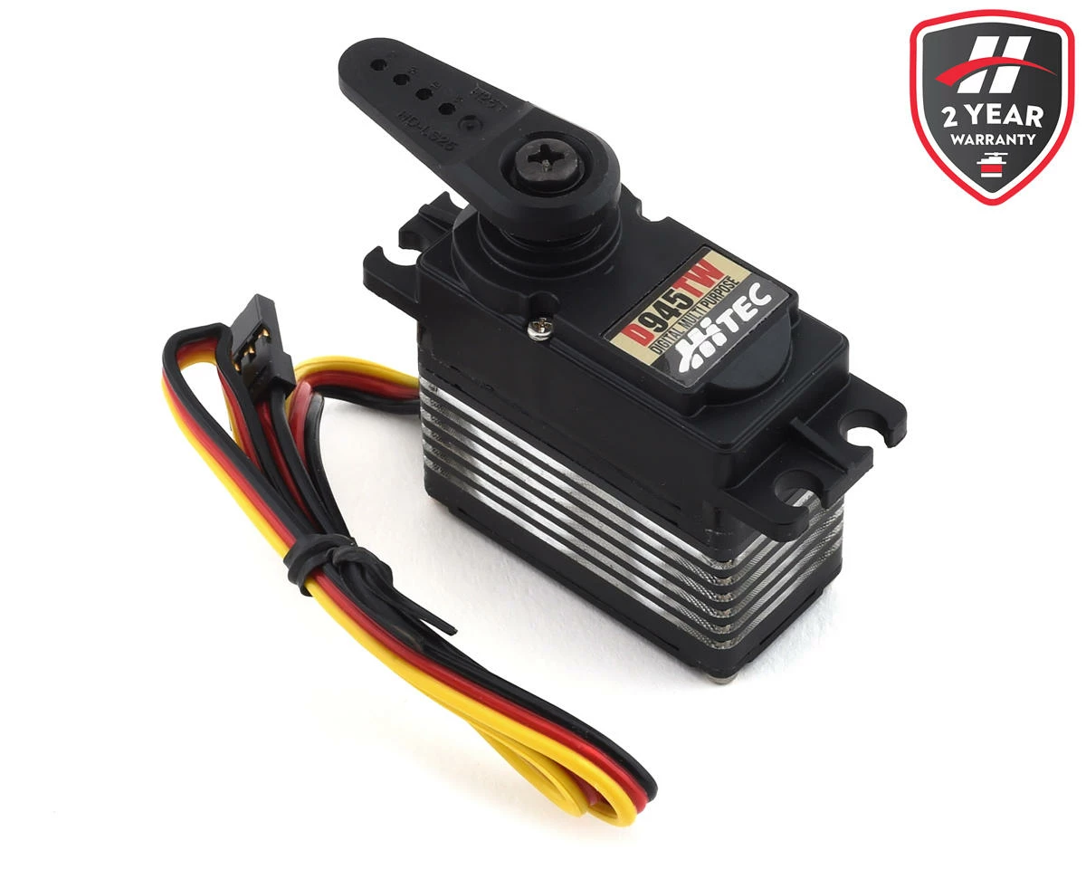 Hitec D945TW D-Series Ultra Torque Titanium Gear Digital Servo (High-Voltage) 3 Hitec D945TW D-Series Ultra Torque Titanium Gear Digital Servo (High-Voltage)
