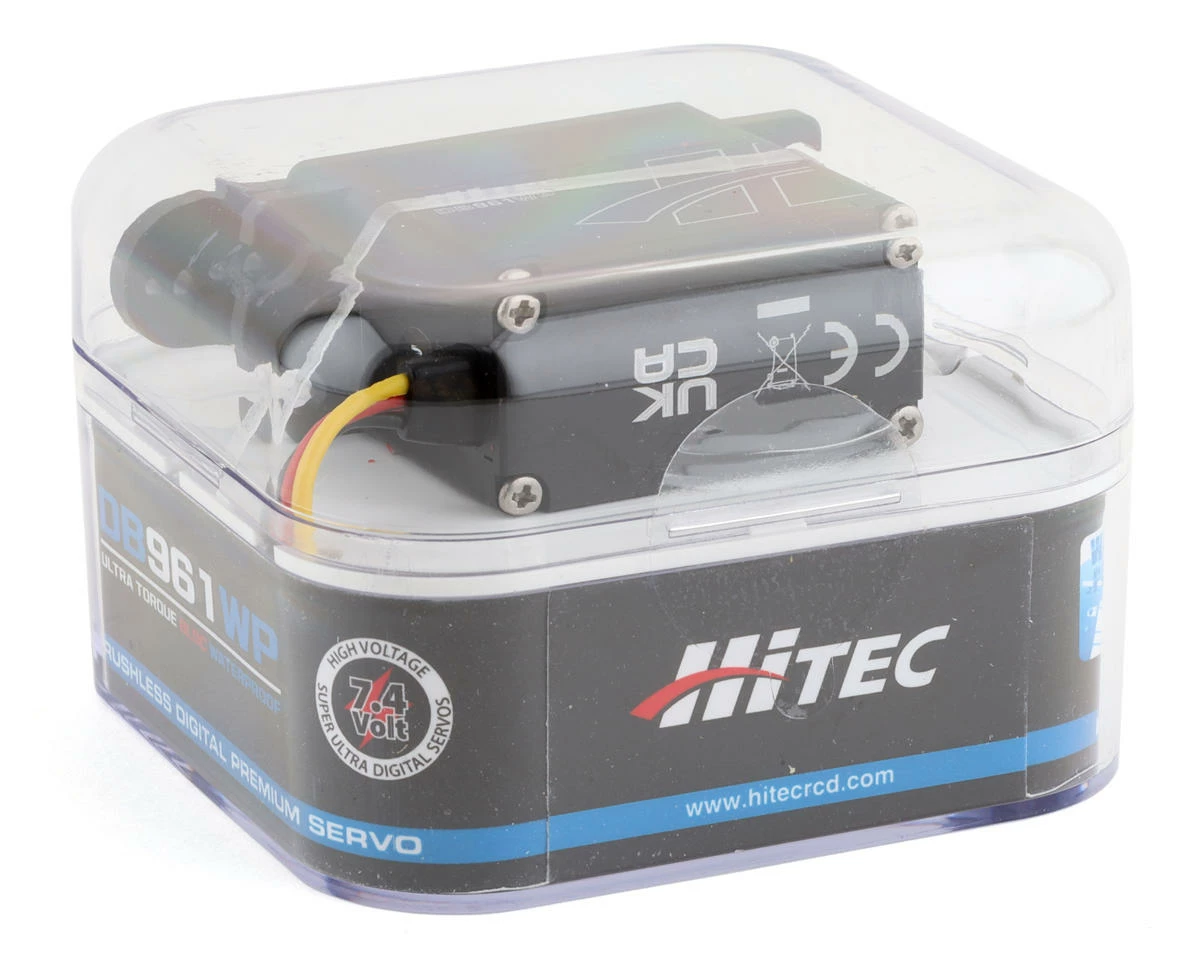 Hitec D961WP Ultra Torque Waterproof Brushless Servo (High Voltage) 5 Hitec D961WP Ultra Torque Waterproof Brushless Servo (High Voltage) - Image 3