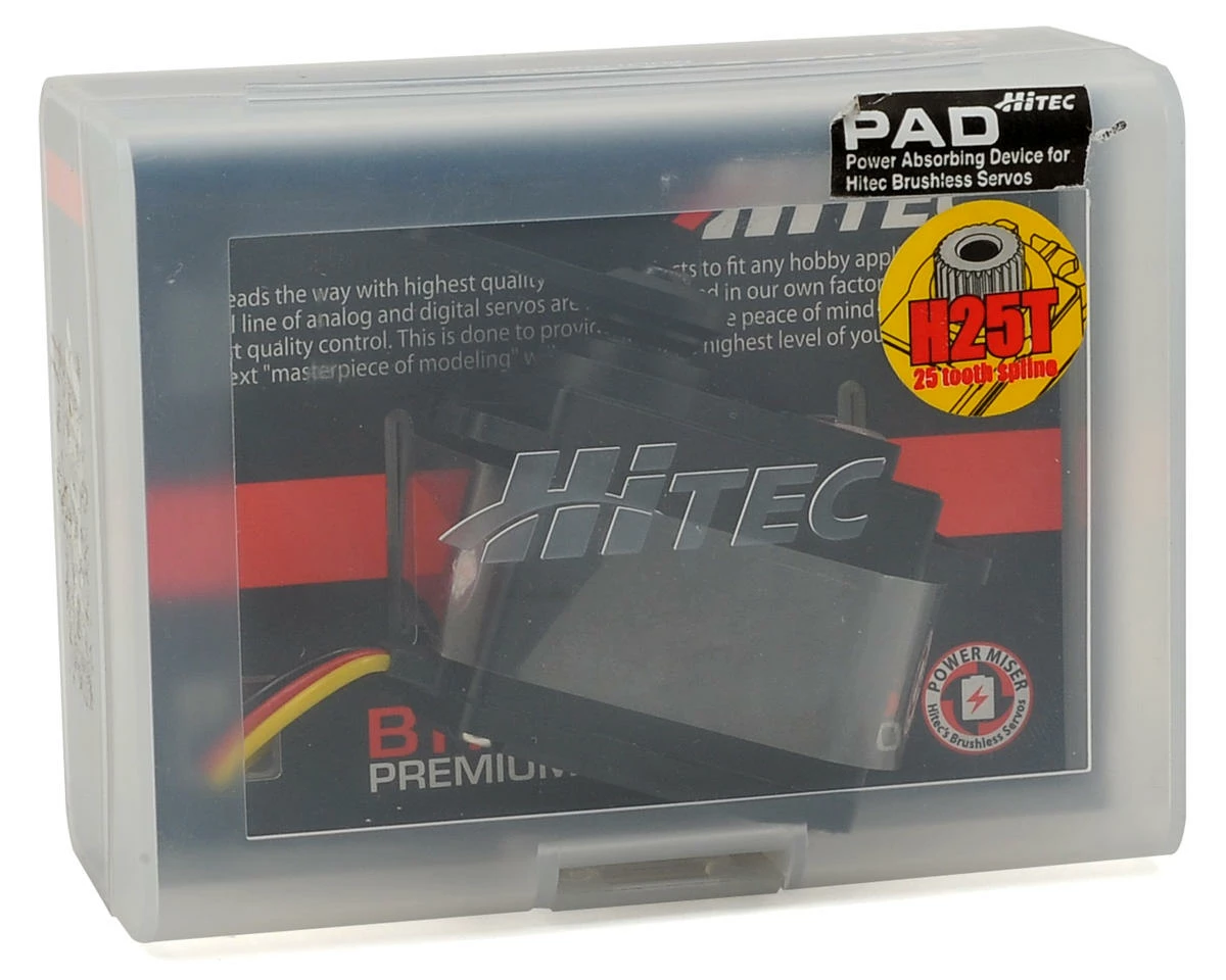 Hitec HSB-9475SH Multi-Purpose Brushless Steel Gear Digital Servo (High Voltage) W/PAD 6 Hitec HSB-9475SH Multi-Purpose Brushless Steel Gear Digital Servo (High Voltage) W/PAD - Image 4