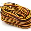 Hitec 3 Color Servo Wire (50') -SAVOX Shop hrc57417