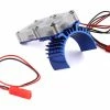 Team Integy Slash 4x4 Motor Heatsink W/Twin Fan (Blue) -SAVOX Shop intt8534bl