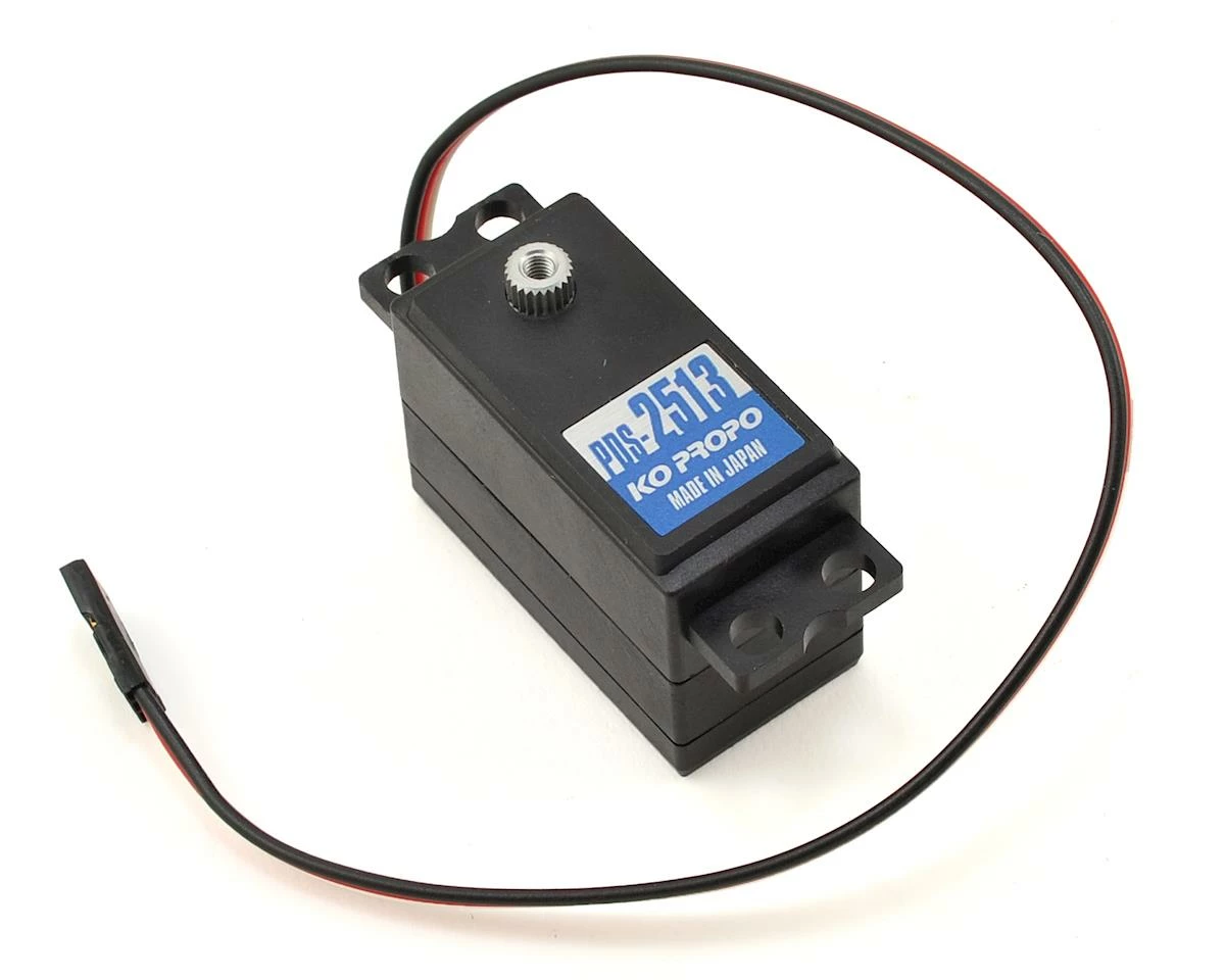 KO Propo DS-2513 "Response" Low Profile Metal Gear Servo 3 KO Propo DS-2513 "Response" Low Profile Metal Gear Servo