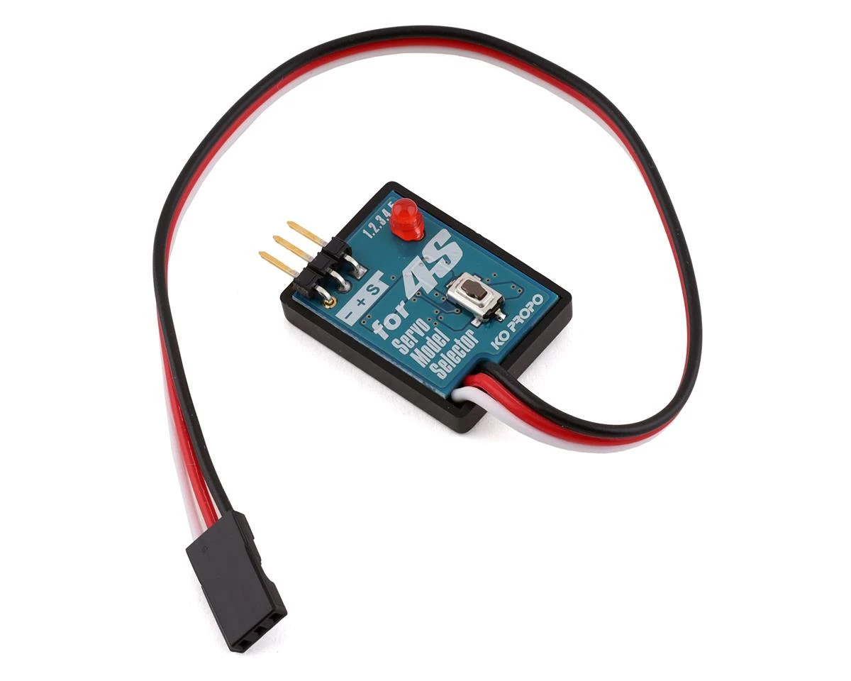 KO Propo BSx4S "Grasper STD" High Speed Brushless Servo W/Selector4s (High Voltage) 4 KO Propo BSx4S "Grasper STD" High Speed Brushless Servo W/Selector4s (High Voltage) - Image 2