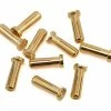 LRP 5mm Gold Works Team Bullet Connectors (10)