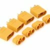 Maclan XT90 Connectors (4 Male) (Yellow) 2 Maclan XT90 Connectors (4 Male) (Yellow) -SAVOX Shop mcl4113