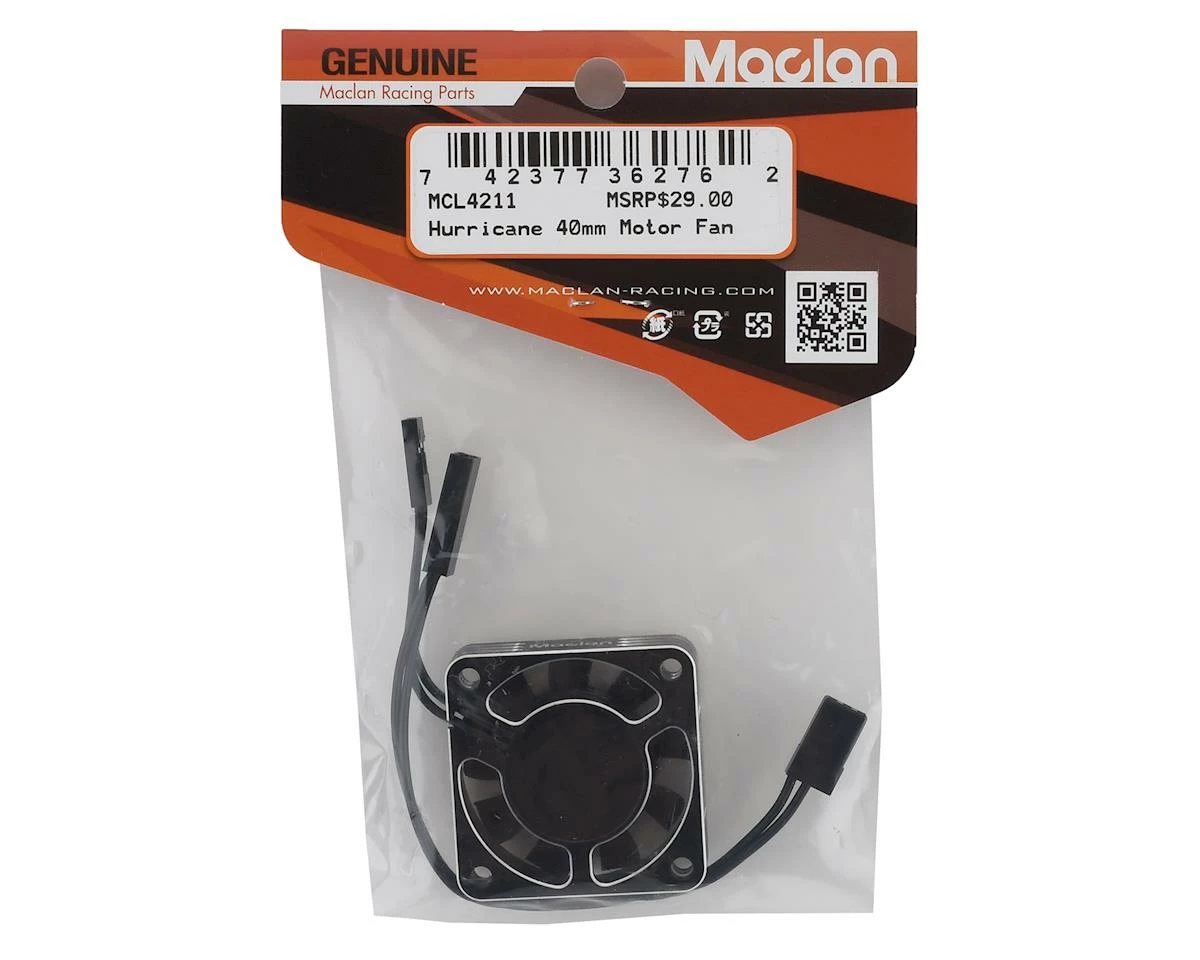 Maclan 40mm Aluminum Hurricane Series HV Motor Fan 4 Maclan 40mm Aluminum Hurricane Series HV Motor Fan - Image 2