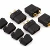 Maclan XT90 Connectors (4 Female) (Black) -SAVOX Shop mcl4268