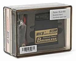 MKS Servos BLS990 Brushless Ti-Gear Ultra Speed Digital Tail Servo W/Aluminum Case 7 MKS Servos BLS990 Brushless Ti-Gear Ultra Speed Digital Tail Servo W/Aluminum Case -SAVOX Shop mks bls990 2