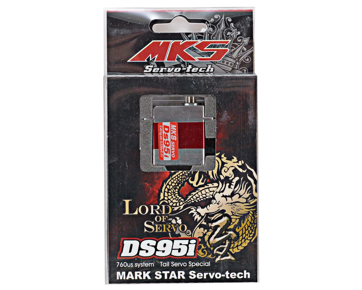 MKS Servos DS95-i Titanium Gear High Speed Digital Micro Helicopter Tail Servo 5 MKS Servos DS95-i Titanium Gear High Speed Digital Micro Helicopter Tail Servo - Image 3