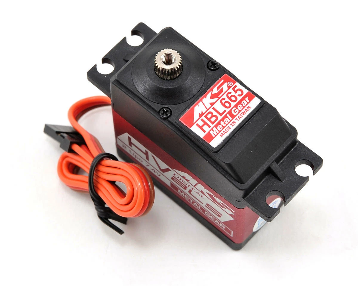 MKS Servos HBL665 Brushless Ti-Gear High Torque Digital Cyclic Servo (High Voltage) 3 MKS Servos HBL665 Brushless Ti-Gear High Torque Digital Cyclic Servo (High Voltage)