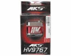 MKS Servos HV9767 Titanium Gear High Voltage Cyclic Servo W/Aluminum Case -SAVOX Shop mks hv9767 2