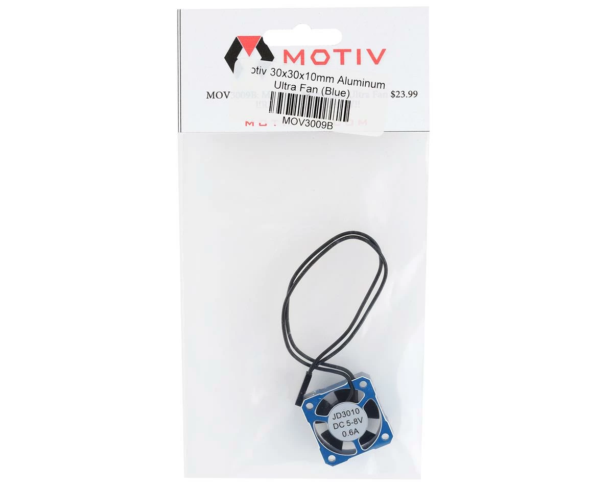 Motiv 30x30x10mm Aluminum Ultra Fan (Blue) 4 Motiv 30x30x10mm Aluminum Ultra Fan (Blue) - Image 2