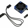 Protek RC 30x30x10mm Aluminum High Speed HV Cooling Fan (Blue/Black)