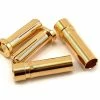 Protek RC 5.0mm "Super Bullet" Solid Gold Connectors (2 Male/2 Female) 2 Protek RC 5.0mm "Super Bullet" Solid Gold Connectors (2 Male/2 Female) -SAVOX Shop ptk 5024