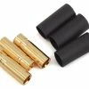 Protek RC 4mm Short Female Bullet Connector W/Shrink Tube (3) -SAVOX Shop ptk 5064