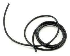 Protek RC Silicone Hookup Wire (Black) (1 Meter) (14AWG)