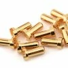 Ruddog 4mm Gold Male Bullet Plug (10) (12mm Long) -SAVOX Shop rdgrp 0182