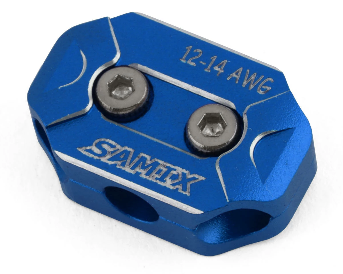 Samix 12-14AWG Motor Wire Organizer Clamp (Blue) 3 Samix 12-14AWG Motor Wire Organizer Clamp (Blue)