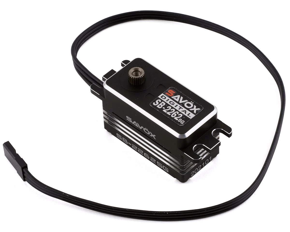 Savox SB-2262SG "High Torque" Low Profile Brushless Steel Gear Digital Servo (High Voltage) 3 Savox SB-2262SG "High Torque" Low Profile Brushless Steel Gear Digital Servo (High Voltage)