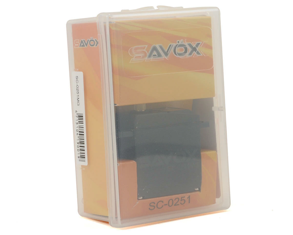 Savox SC-0251 "Larger Standard" Digital High Torque Metal Gear Servo 5 Savox SC-0251 "Larger Standard" Digital High Torque Metal Gear Servo - Image 3