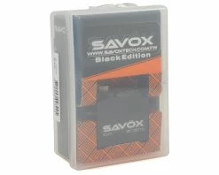 Savox SC-1257TG Black Edition "Super Speed" Titanium Gear Servo -SAVOX Shop sav sc 1257tg be 2