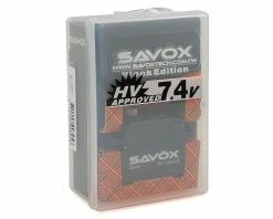 Savox SC-1268SG Black Edition High Torque Steel Gear Servo (High Voltage) -SAVOX Shop sav sc 1268sg be 2