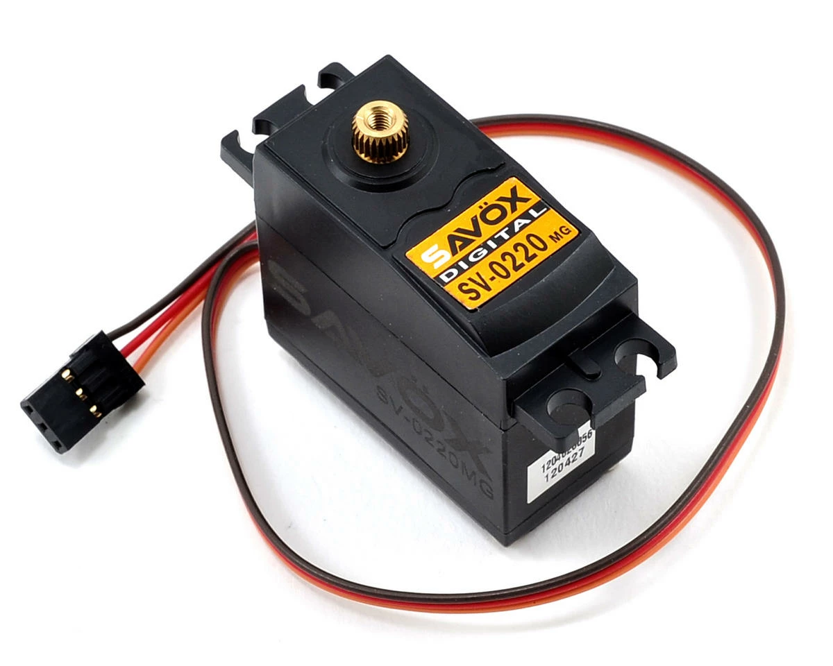 Savox SV-0220MG Standard Digital Metal Gear Servo (High Voltage) 3 Savox SV-0220MG Standard Digital Metal Gear Servo (High Voltage)